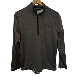 Under Armour Women's Loose Fit Quarter Zip Pullover Sweatshirt - Size Small